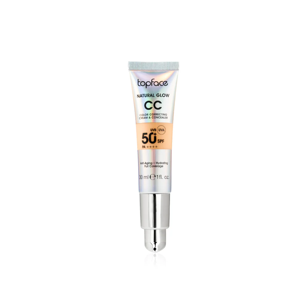 Topface Natural Glow CC Cream & Concealer SPF 50+