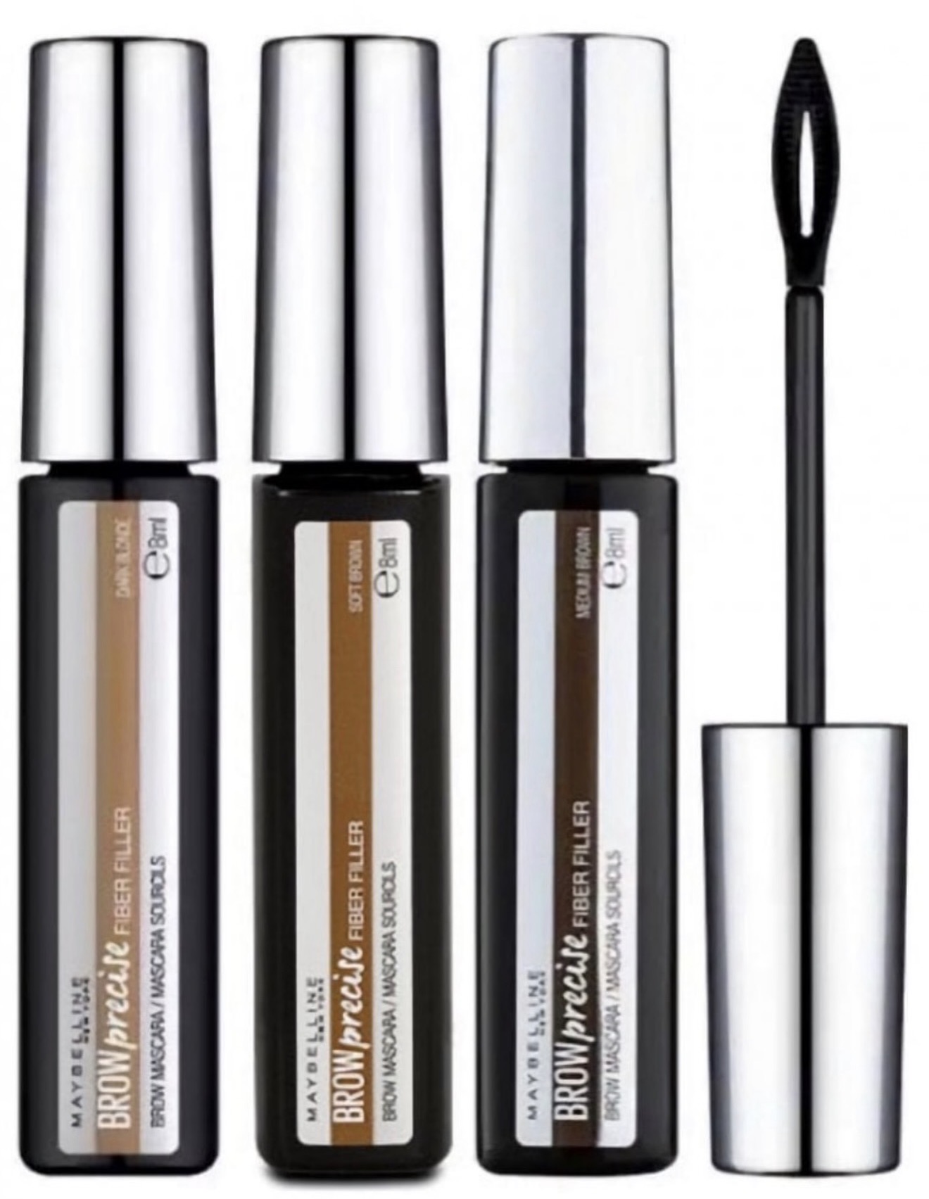 Maybelline Brow Precise Fiber Filler Brow Mascara — foto 2