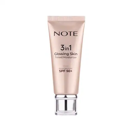 Note 3 in 1 Glowing Skin Tinted Moisturizer SPF 50+