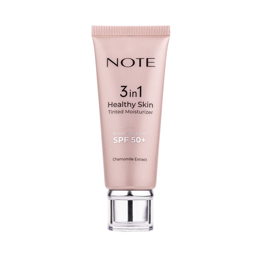 NOTE 3 in 1 Healthy Skin Tinted Moisturizer SPF50+