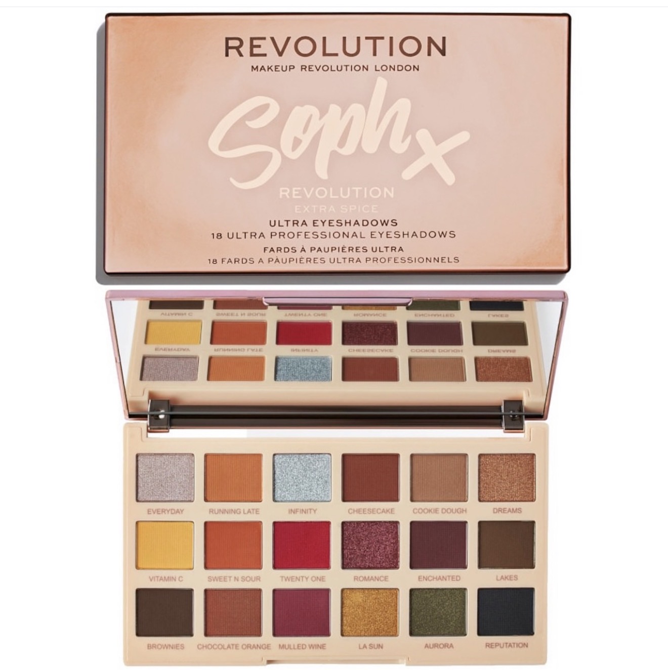 Revolution Soph X Extra Spice Ultra Eyeshadow Palette