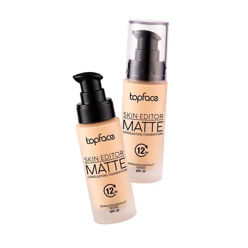 Topface Skin Editor Matte Longlasting Foundation SPF20