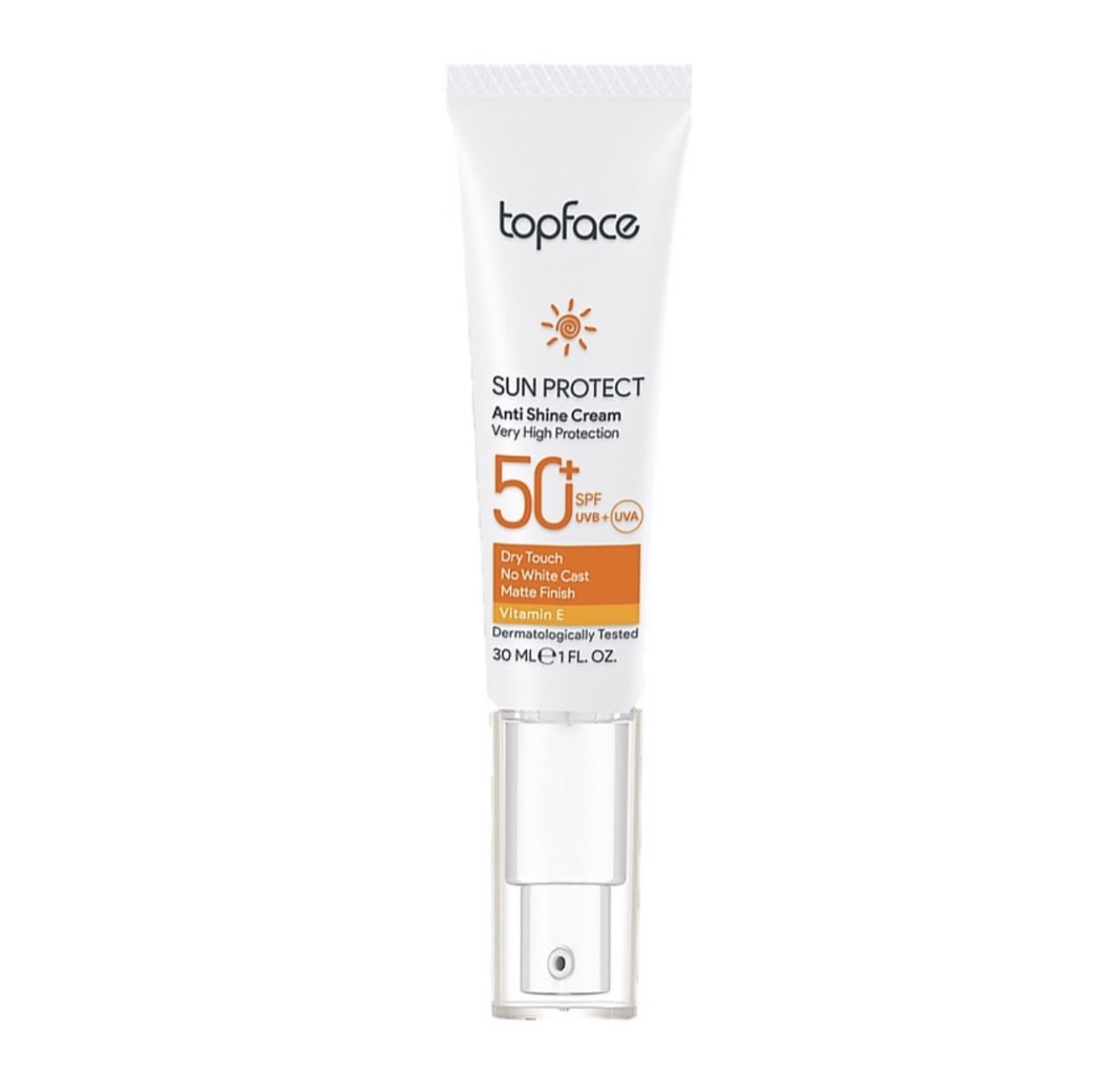 Topface Sun Protect Anti Shine Cream SPF 50+