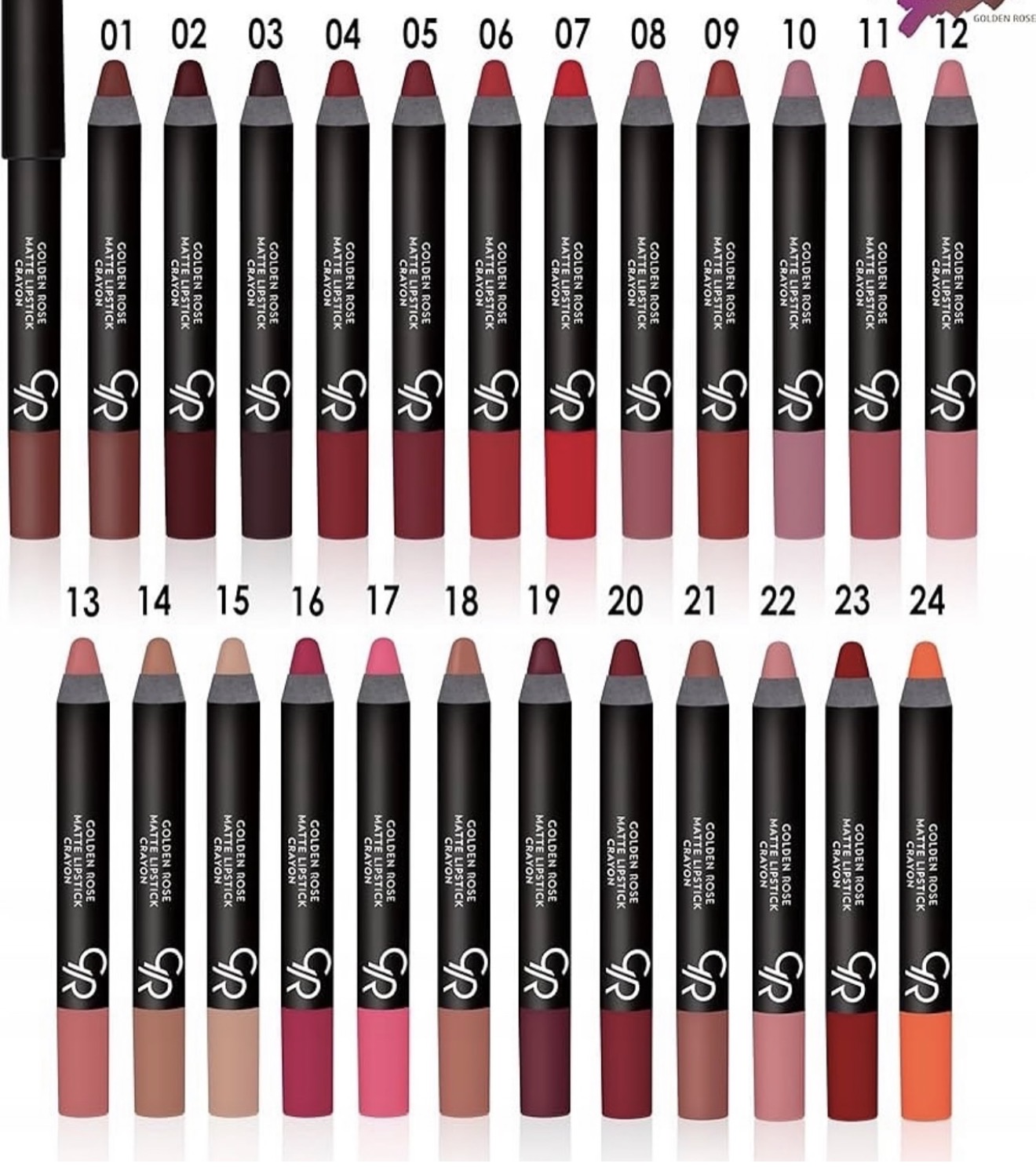 Golden Rose Matte Lipstick Crayon