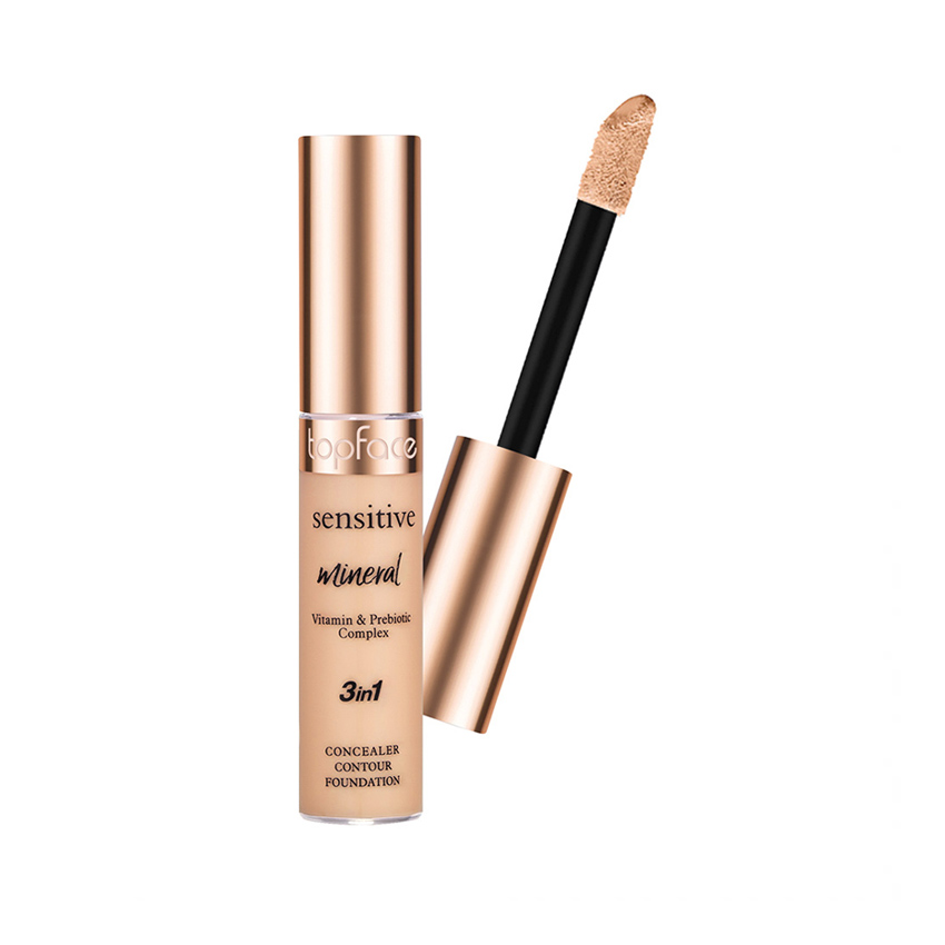 Topface Sensitive Mineral 3 in 1 Concealer, Contour & Foundation
