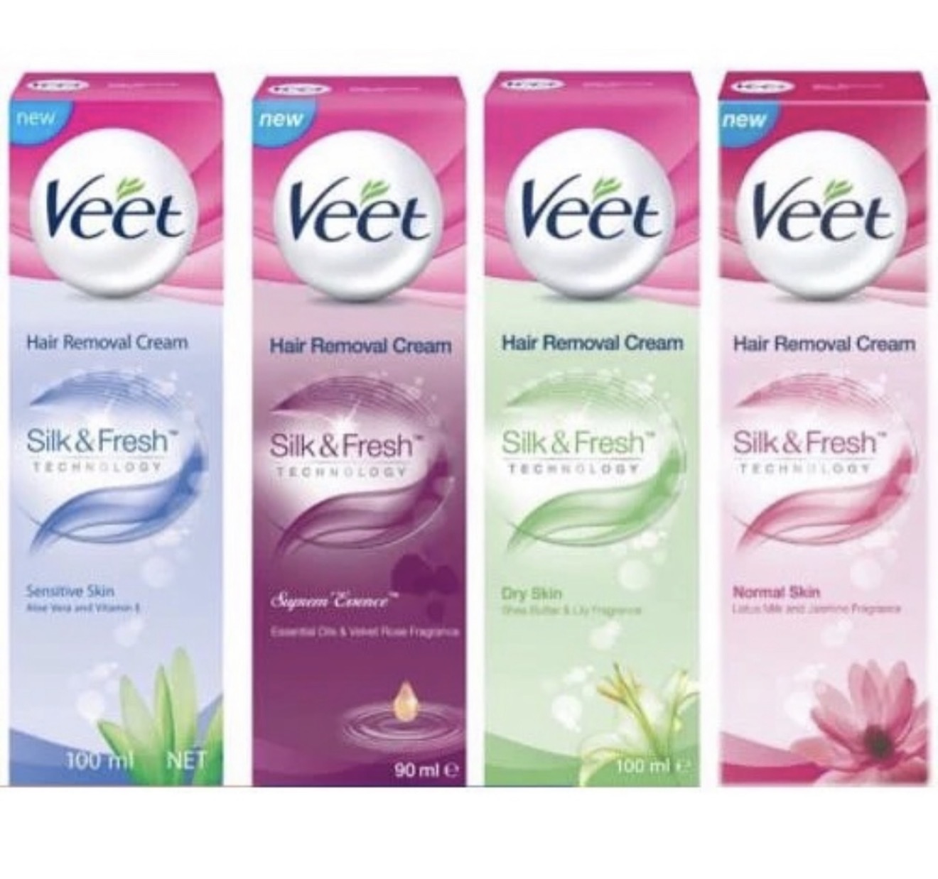 Veet Silk & Fresh Krem Depilues 100 ml