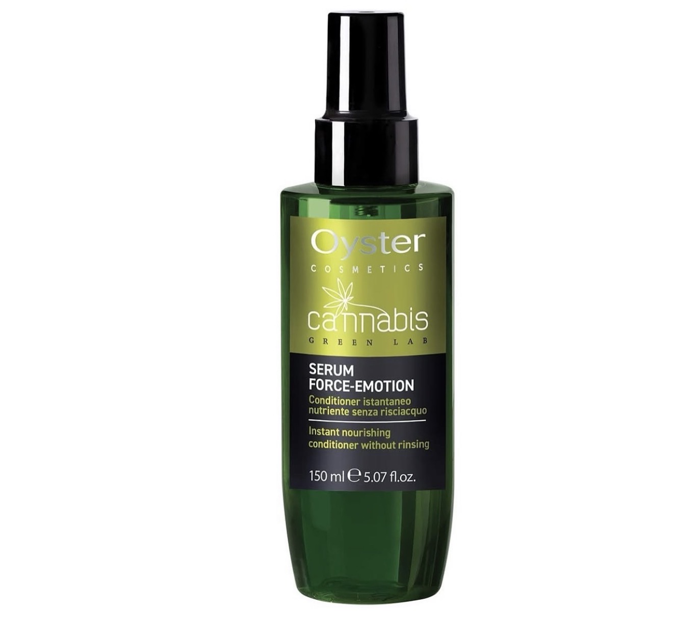 Oyster Cosmetics Cannabis Green Lab Force-Emotion Serum Leave-In për Flokë 150 ml