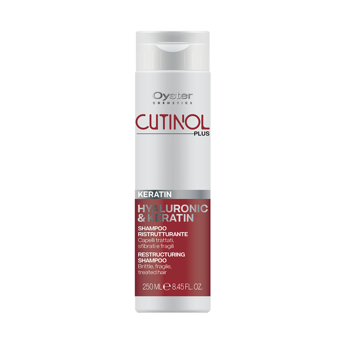 Oyster Cutinol Plus Hyaluronic & Keratin Restructuring Shampoo 250ml