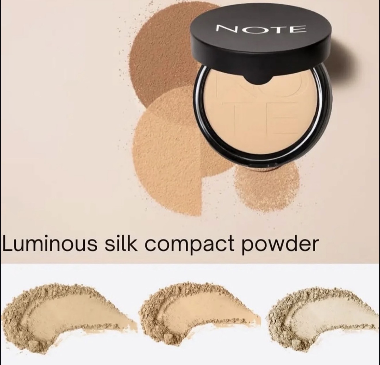 Note Luminous Silk Compact Powder — foto 3