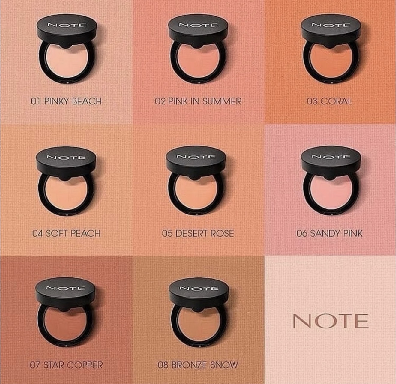 Note Luminous Silk Compact Blusher — foto 2