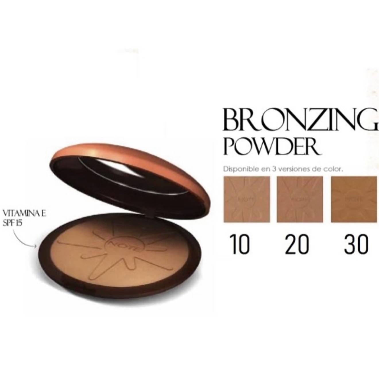 Note Bronzing Powder SPF 15 — foto 2