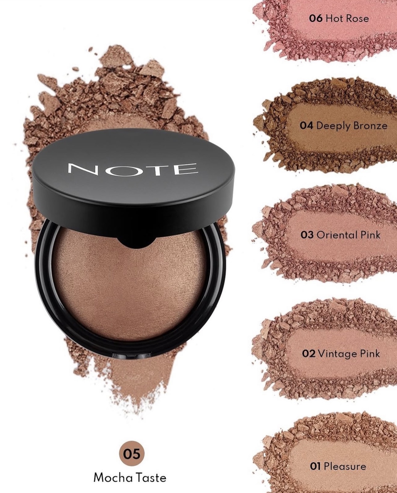 Note Baked Blusher — foto 2