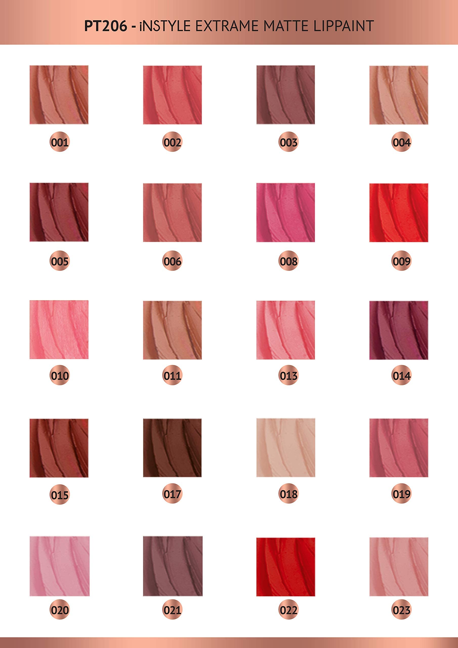 Topface Instyle 12HR Extreme Matte Lip Paint — foto 2