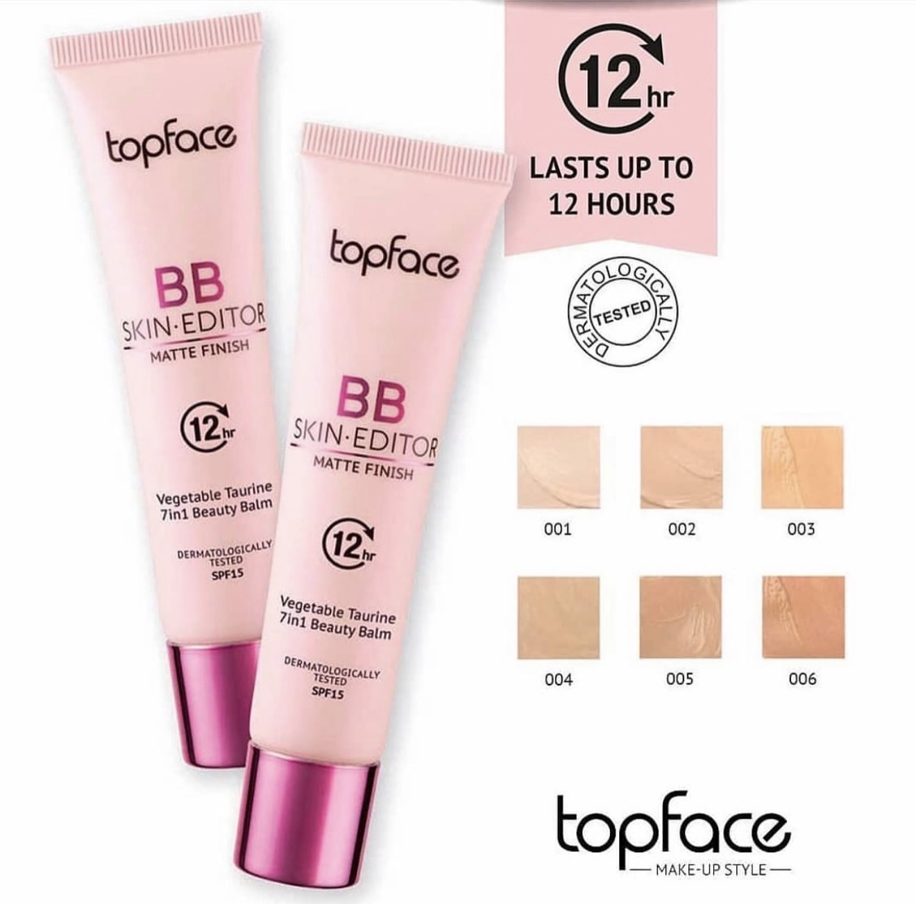 Topface Skin Editor BB Cream Matte Finish SPF15 — foto 2