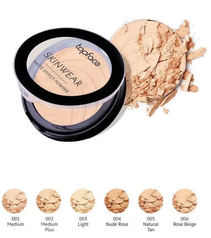 Topface Skinwear Matte Effect Powder — foto 2