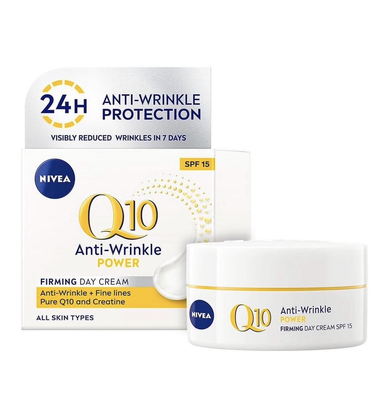 NIVEA Q10 Anti-Wrinkle Power Firming Day Cream SPF15