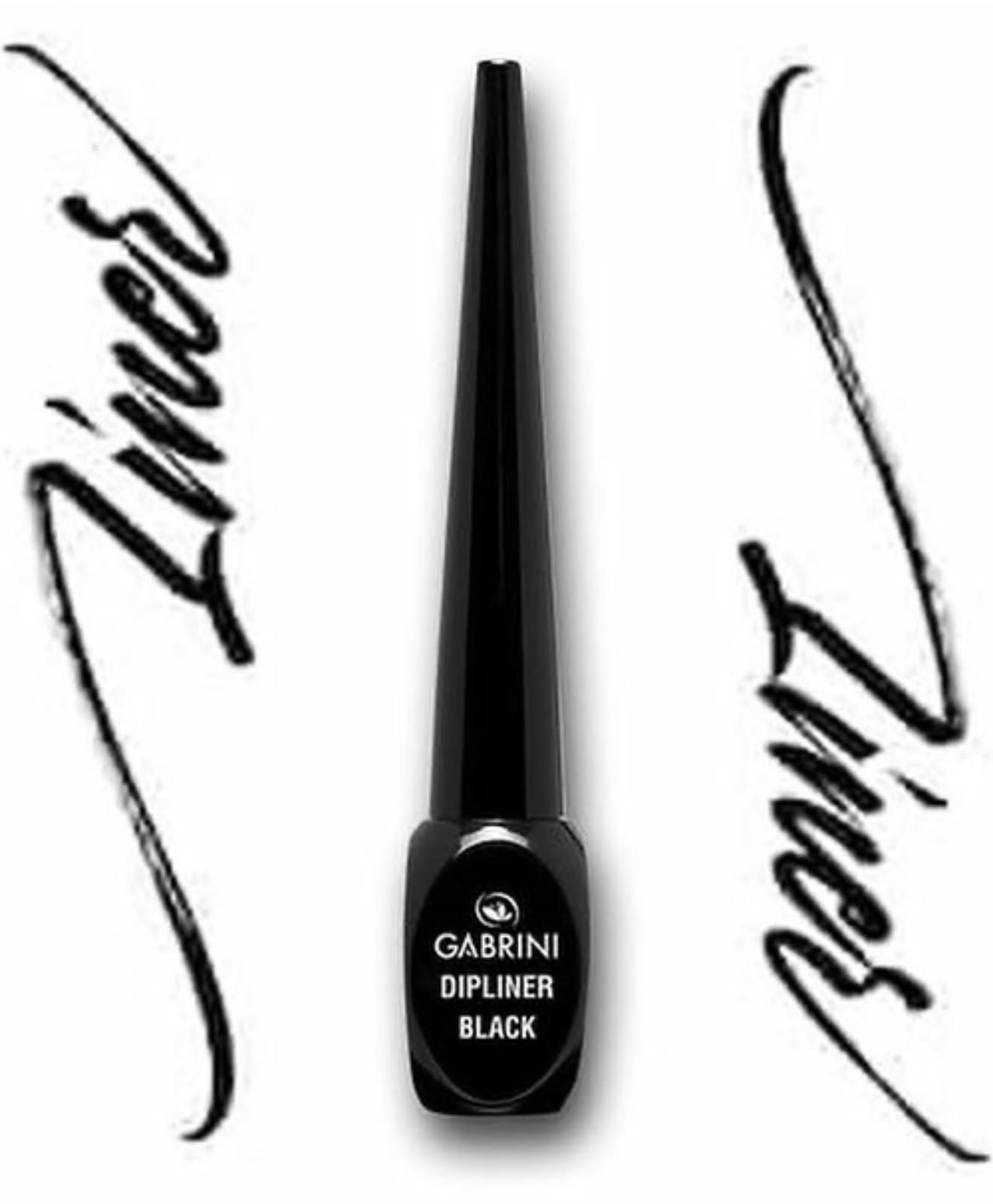 Gabrini Dipliner Black Waterproof Eyeliner