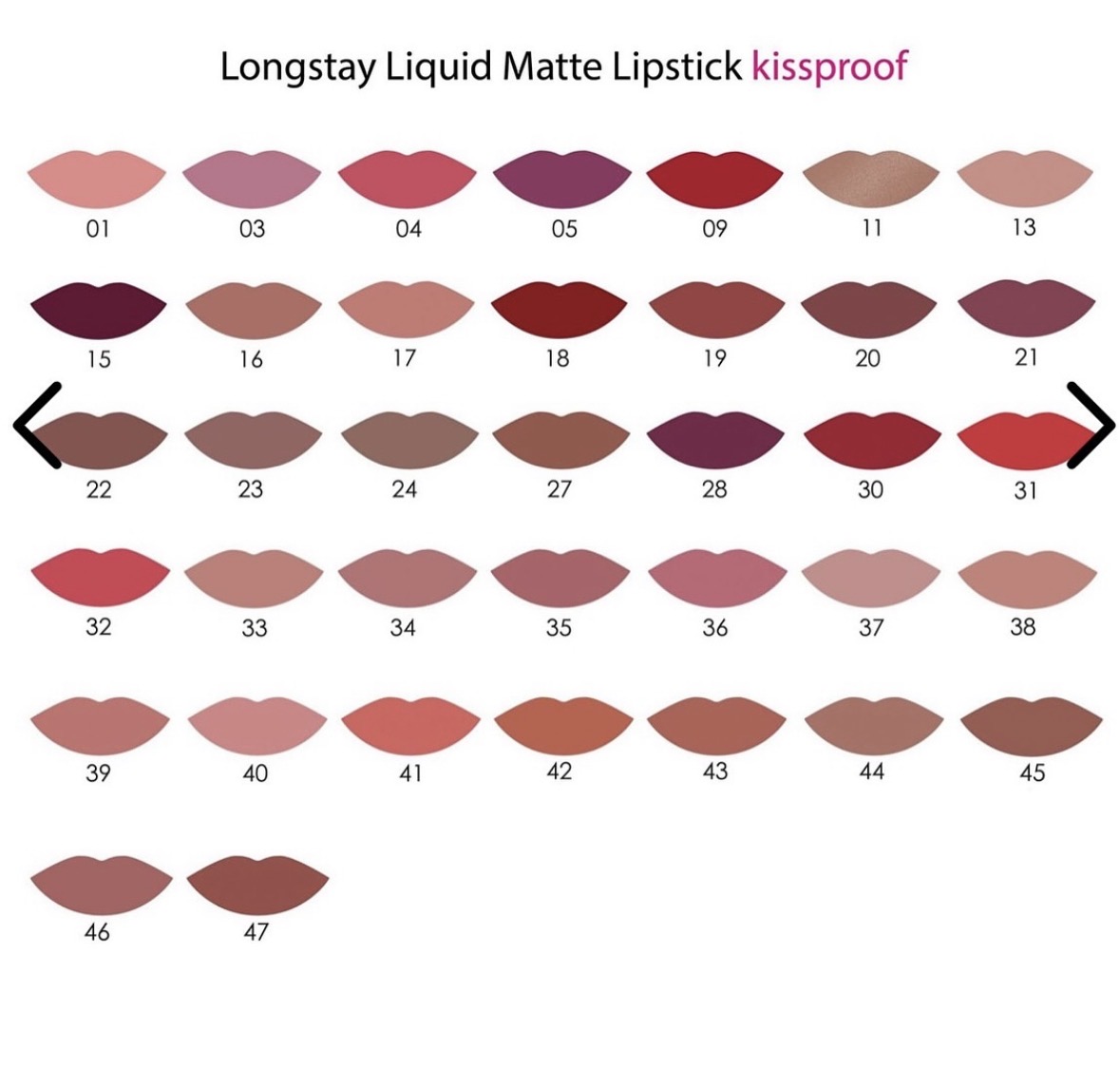 Golden Rose Longstay Liquid Matte Lipstick — foto 2