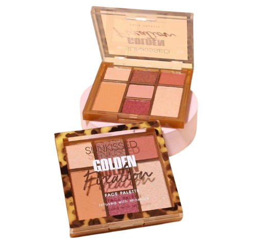 Sunkissed Golden Fixation Face Palette