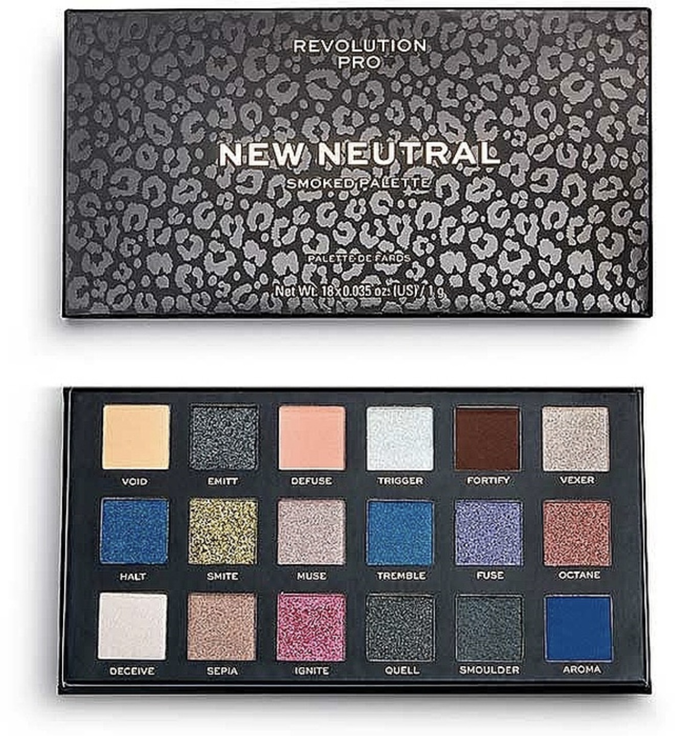Revolution Pro New Neutral Smoked Palette