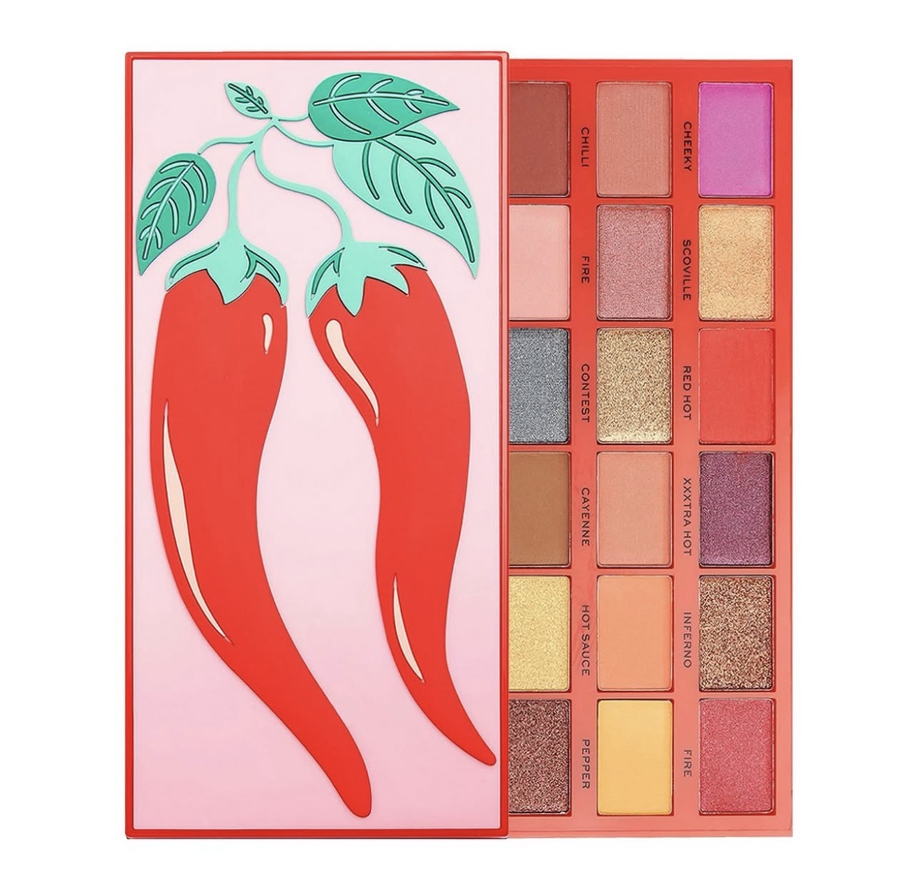 Revolution Tasty Chilli Shadow Palette
