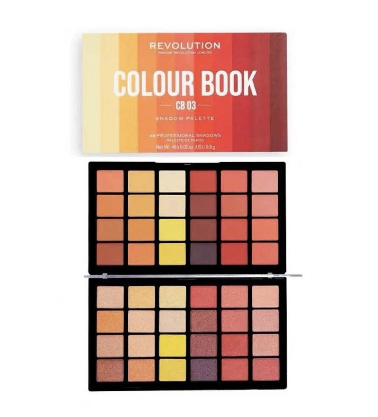Revolution Colour Book CB03 Shadow Palette