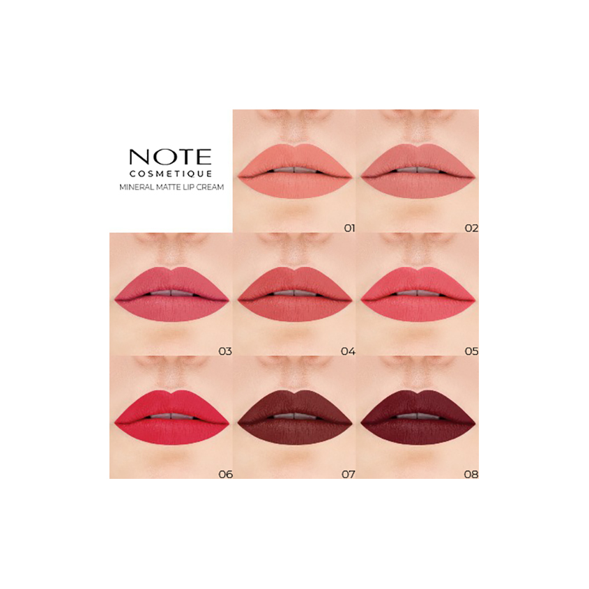 NOTE Mineral Matte Up Cream Lipstick — foto 2