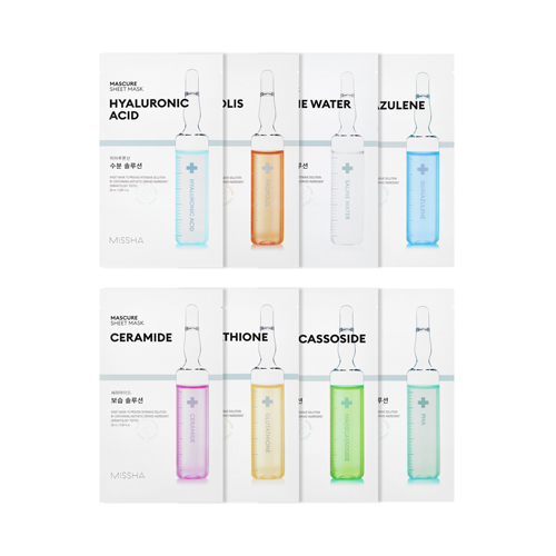 MISSHA Mascure Sheet Mask – 28ml (Various Types)