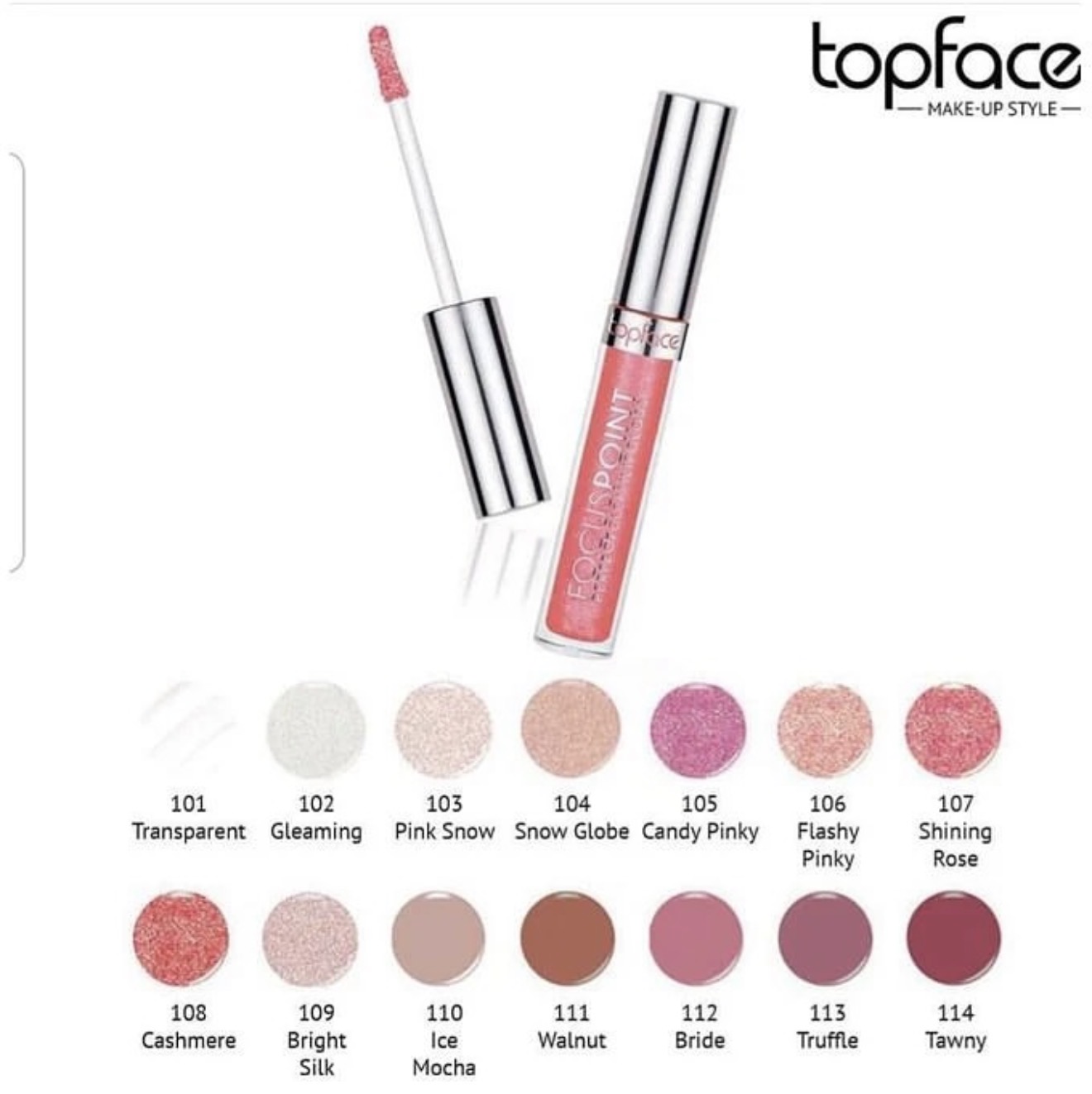 Topface Focuspoint Perfect Gleam Lipgloss — foto 2
