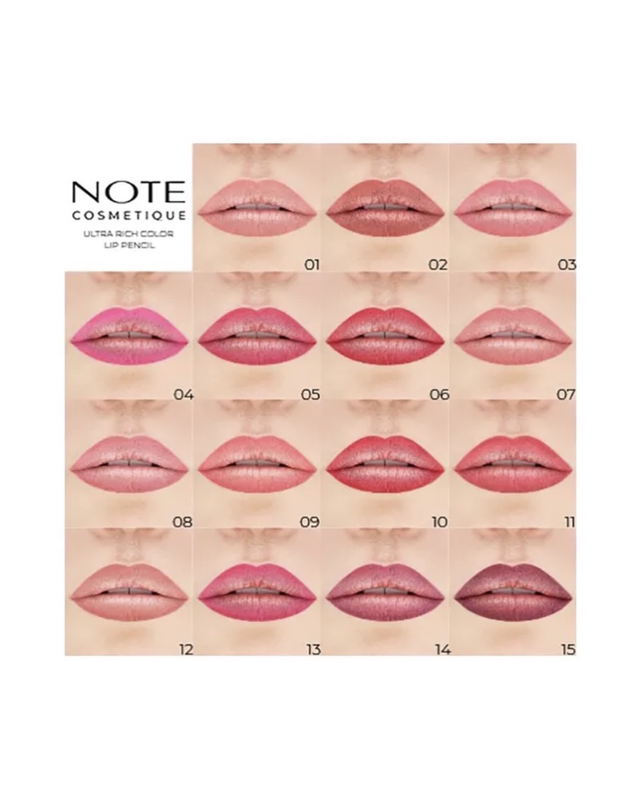 Note Ultra Rich Color Lip Pencil — foto 2