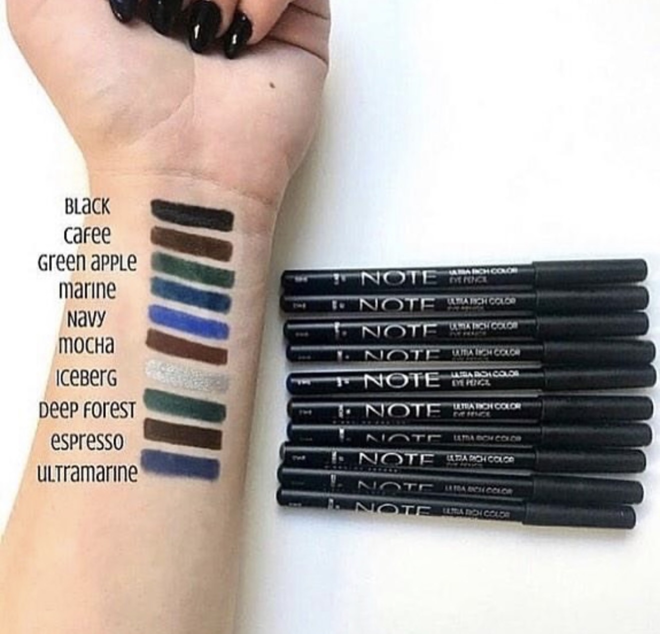 Note Ultra Rich Color Eye Pencil — foto 2