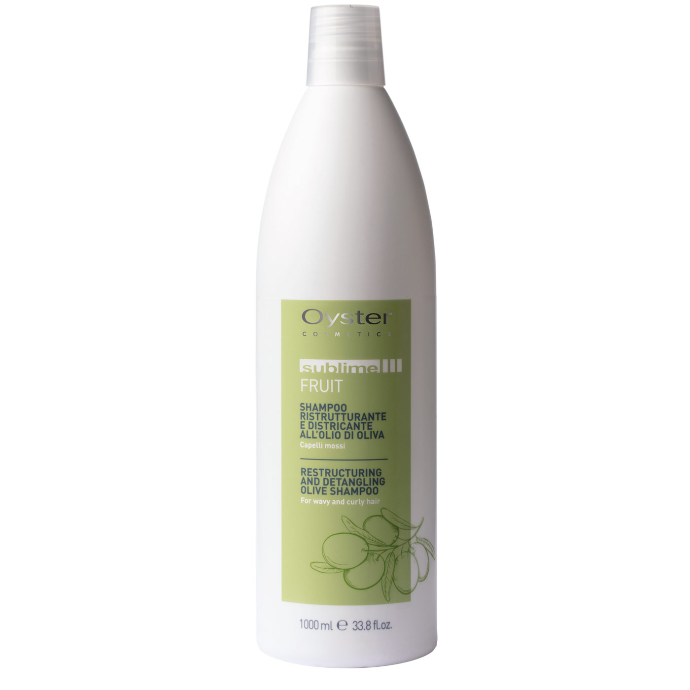 Oyster Cosmetics Sublime Fruit Restructuring & Detangling Olive Shampoo – 1000 ml