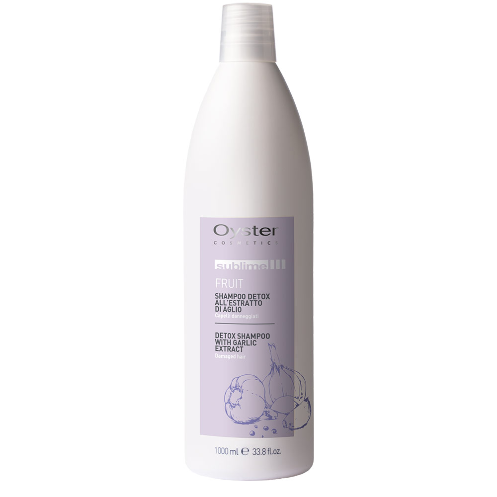 Oyster Cosmetics Sublime Fruit Detox Shampoo with Garlic Extract – 1000 ml