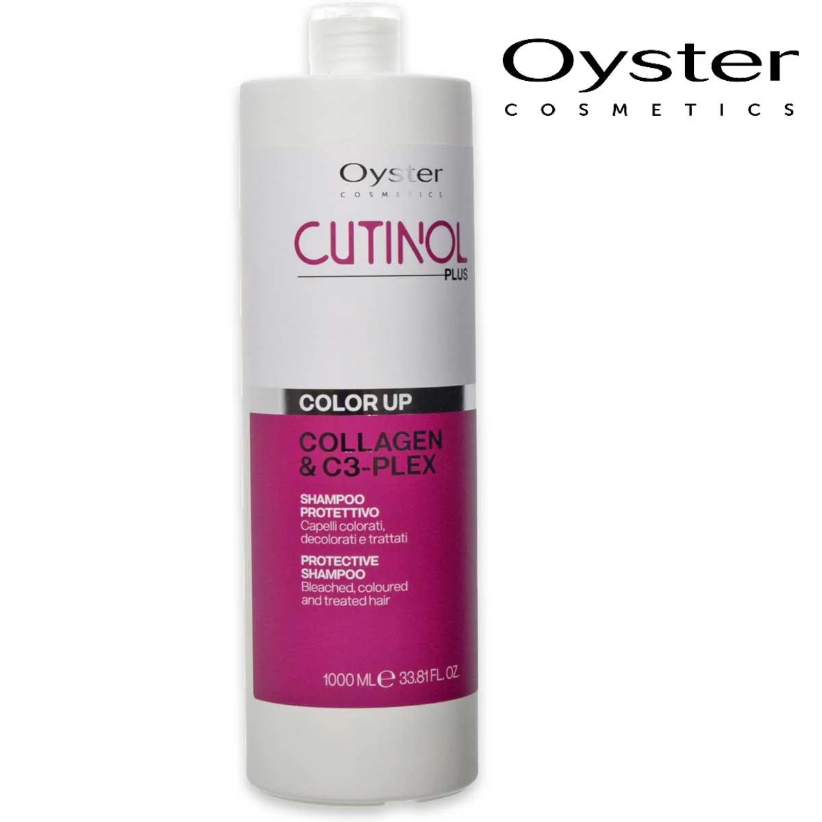 Oyster Cosmetics Cutinol Plus Color Up Collagen & C3-Plex Protective Shampoo