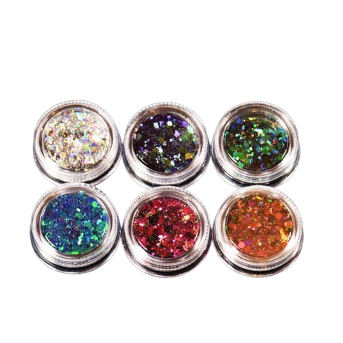 Glitter Set për Nail Art