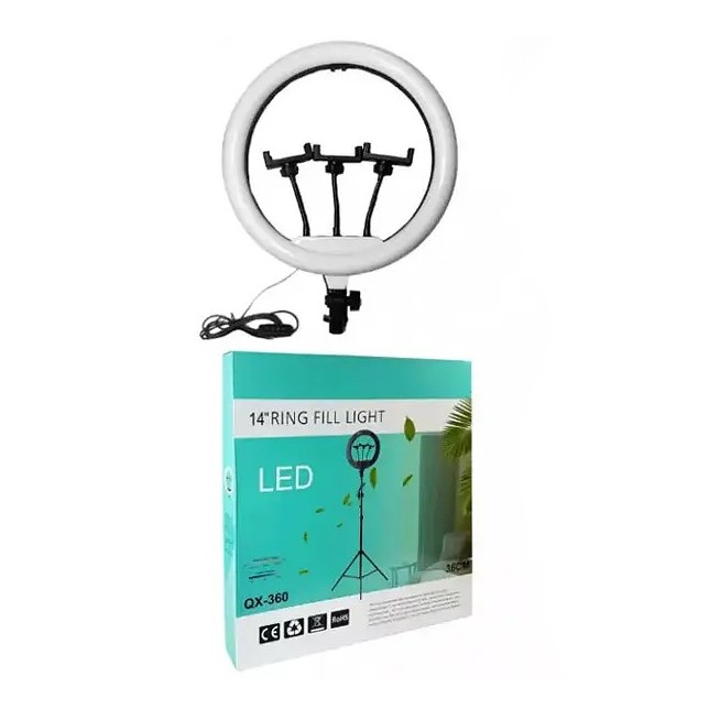 Llampë Ring LED 36 cm (14”)