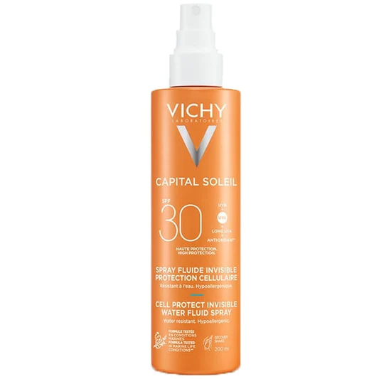 Vichy Capital Soleil Cell Protect Invisible Water Fluid Spray SPF30