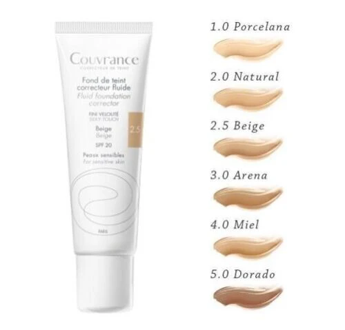 Avène Couvrance Fluid Foundation Corrector SPF 20 — foto 2