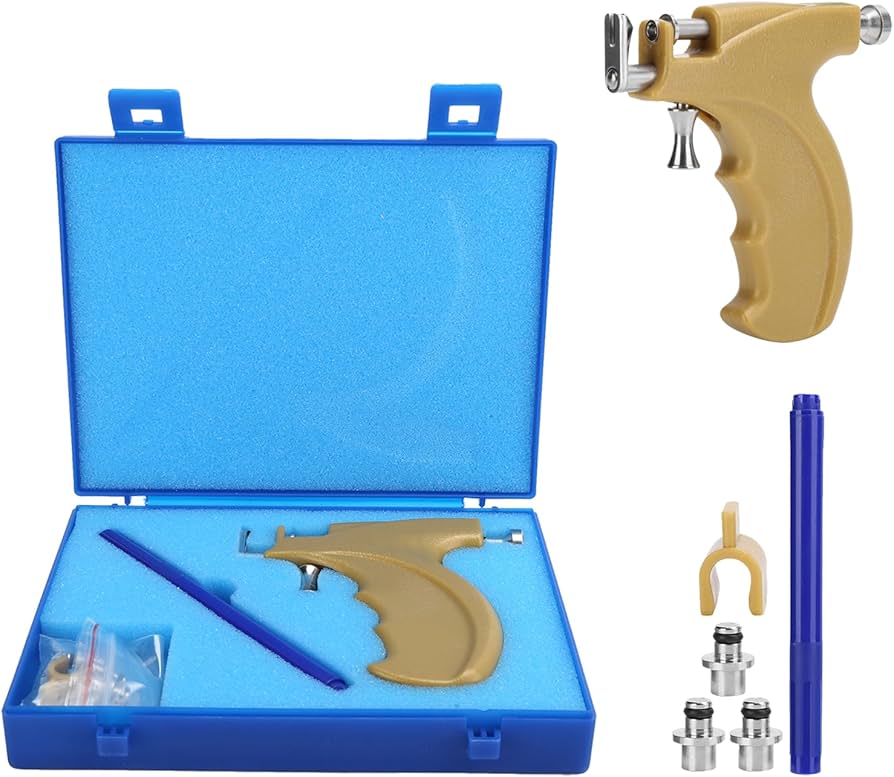 Piercing Gun Kit – Pajisje Profesionale për Shpim Veshësh