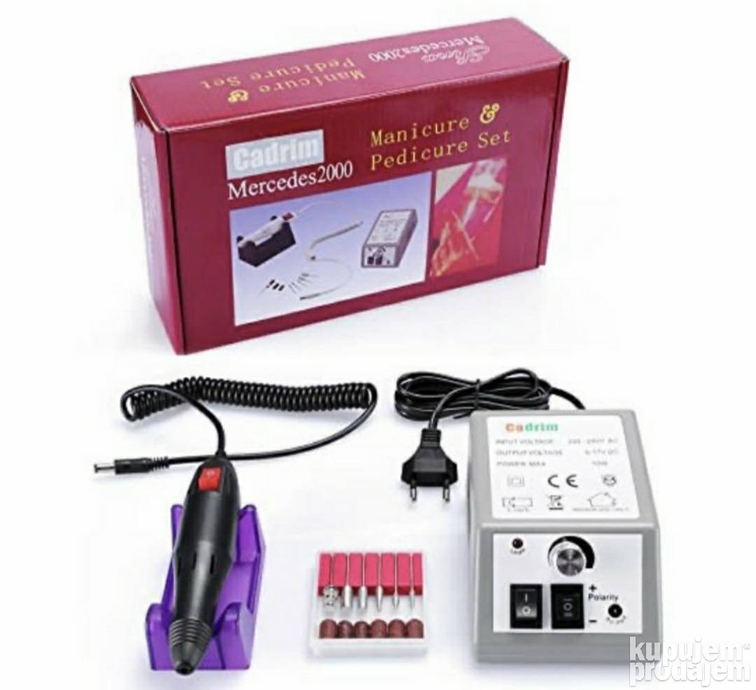 Mercedes 2000 Electric Nail Drill Machine – Aparat Profesional për Manikyr dhe Pedikyr