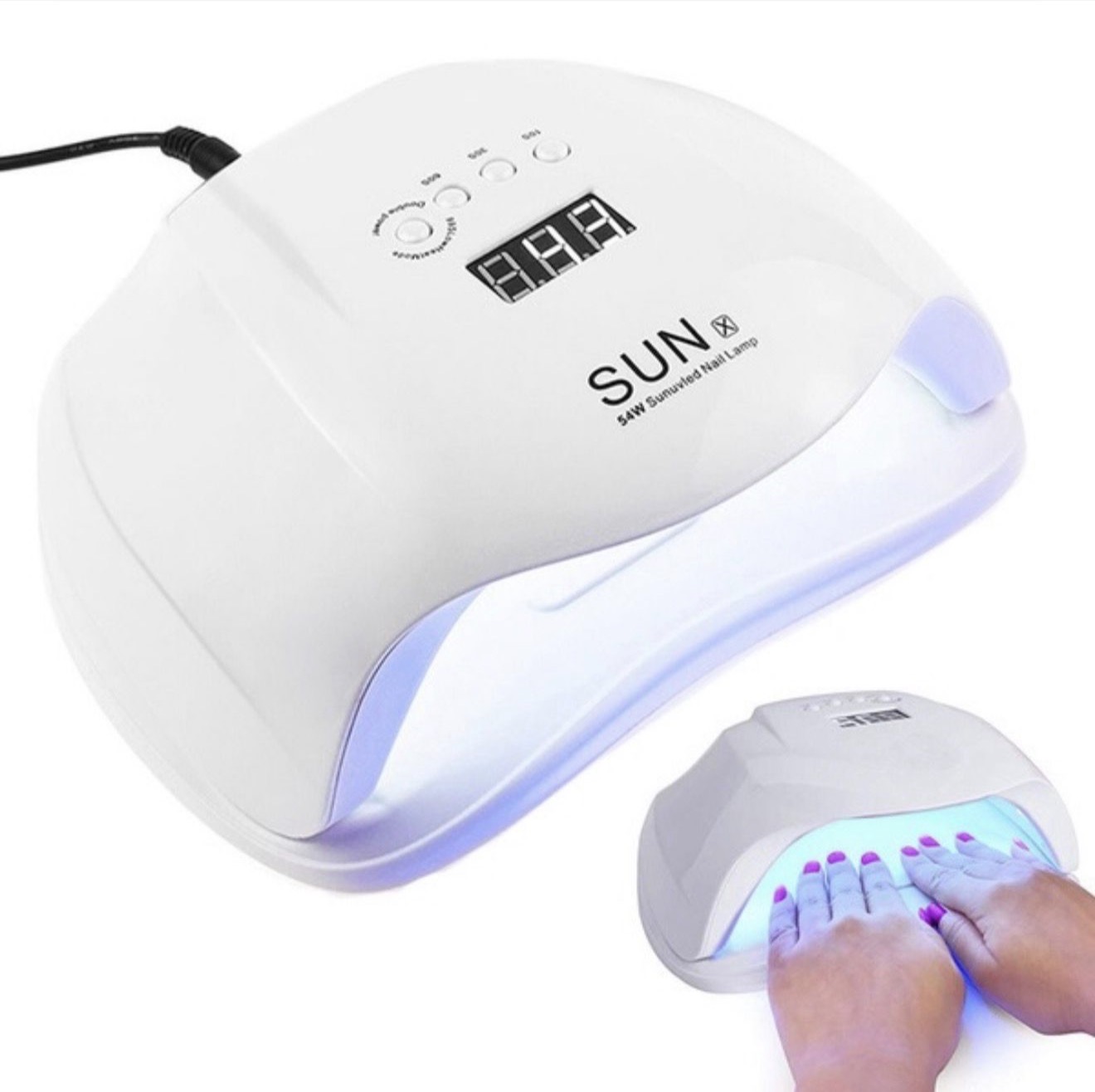 SUN X UV/LED Nail Lamp 54W – Lampë Profesionale për Thonj