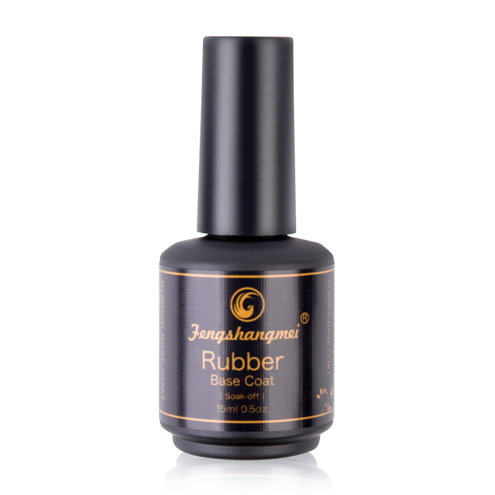 Fengshangmei Rubber Base Coat 15ml – Bazë Elastike Profesionale për Thonj
