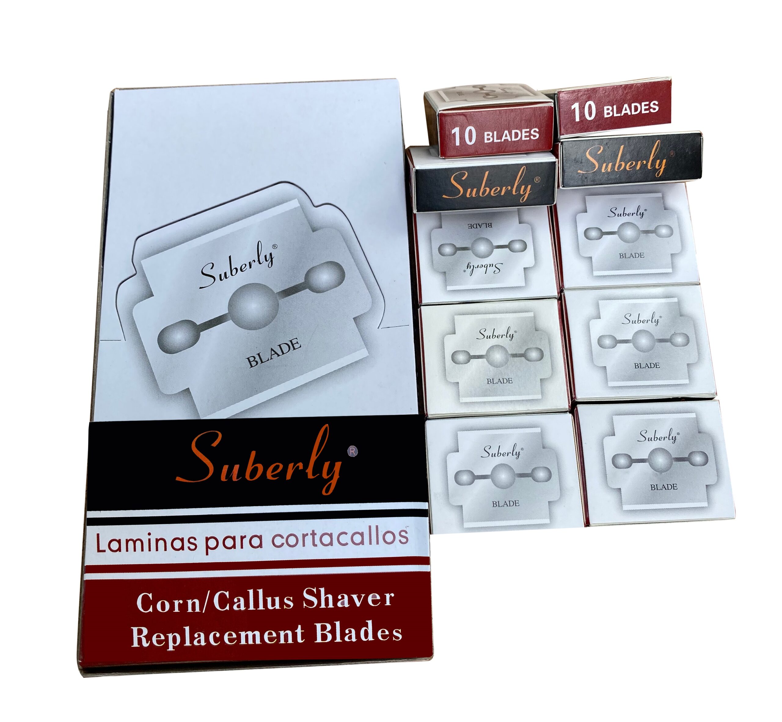 Suberly Corn/Callus Shaver Replacement Blades – Tehe Rezervë për Pedikyr 10 pako