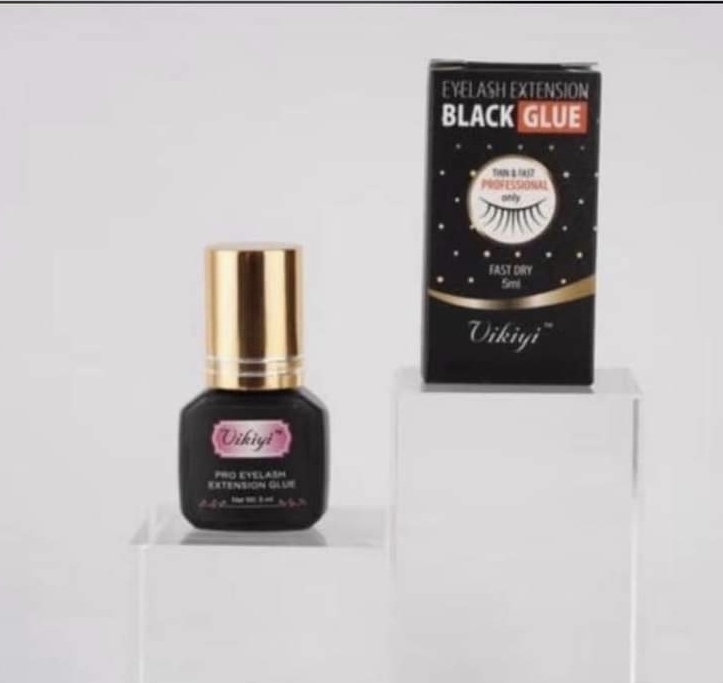 Vikiyi Black Glue 5ml – Ngjitës Profesional për Qerpikë Ekstension