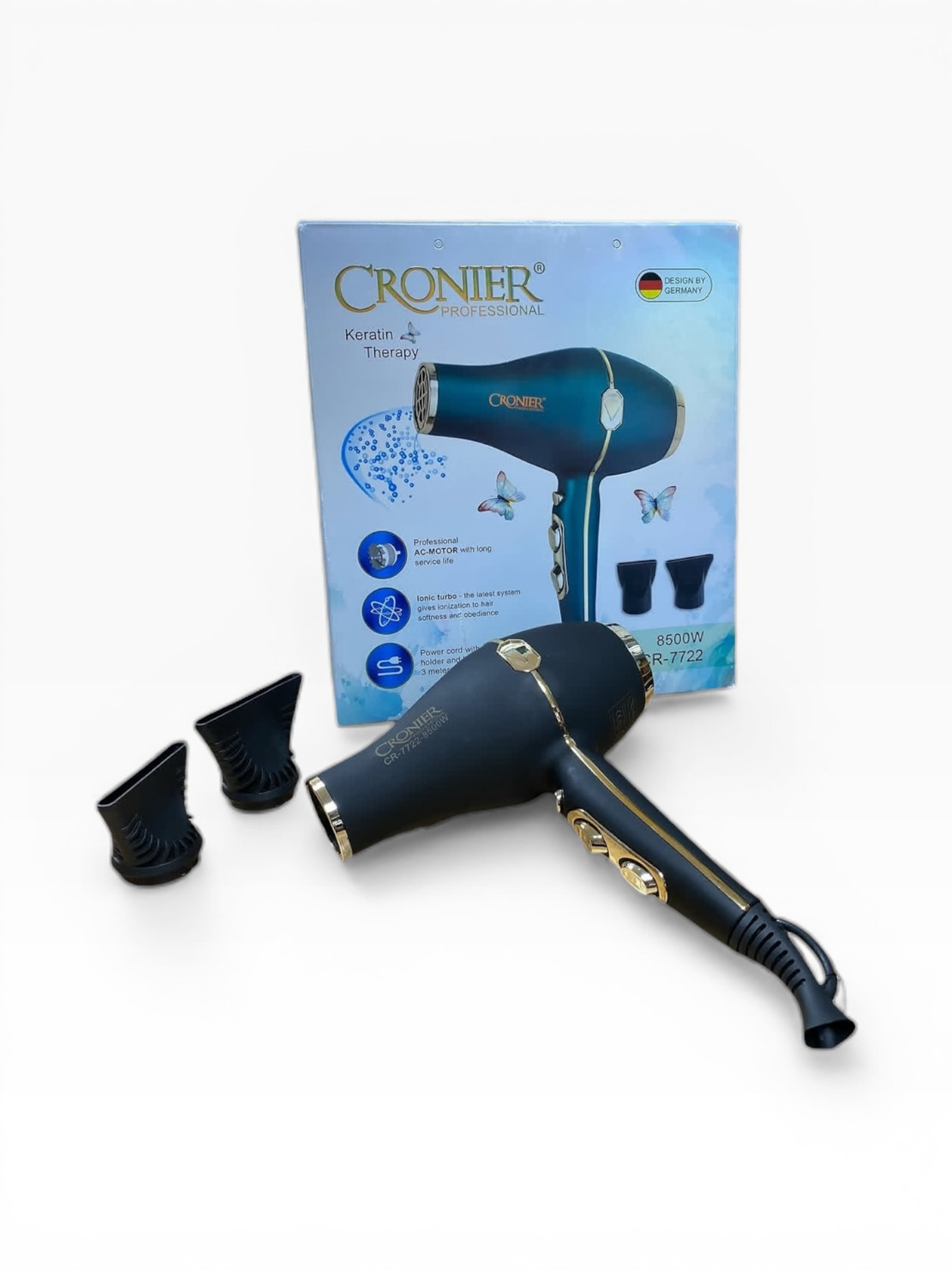 Tharëse Profesionale Flokësh CRONIER CR-7722 Keratin Therapy 8500W