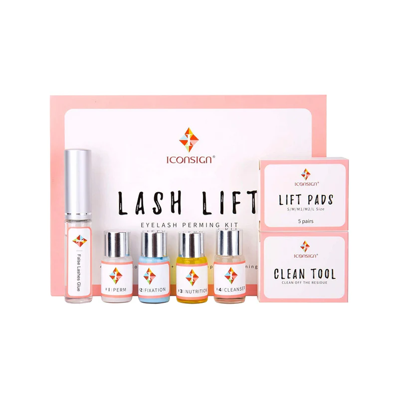 ICONSIGN Lash Lift Kit – Set Profesional për Ngritjen dhe Lakimin e Qerpikëve