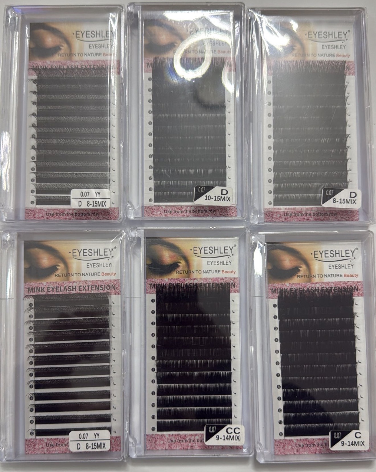 Qerpikë Profesionalë për Zgjatim – Premium Silk Lashes — foto 2