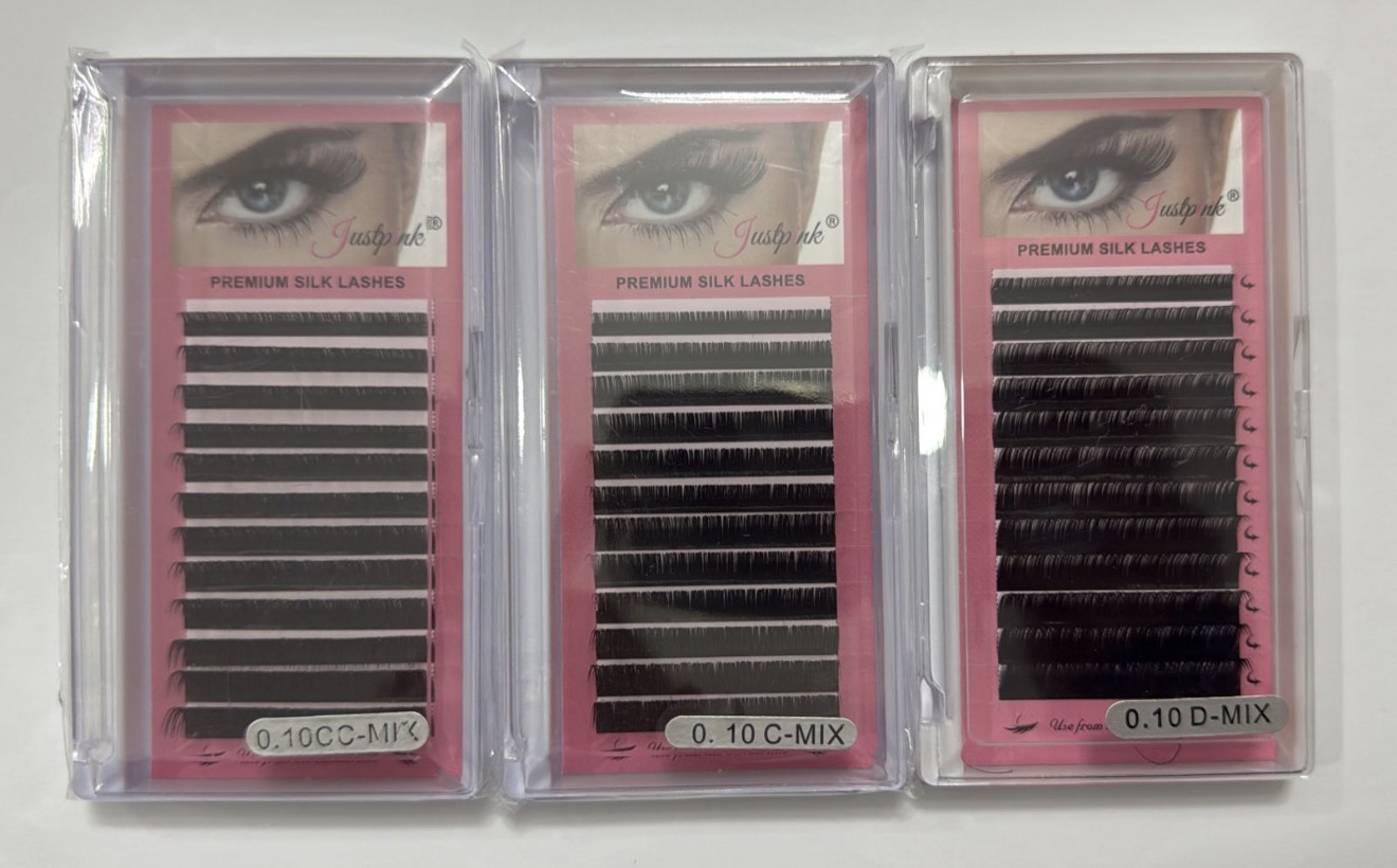 Qerpikë Profesionalë për Zgjatim – Premium Silk Lashes