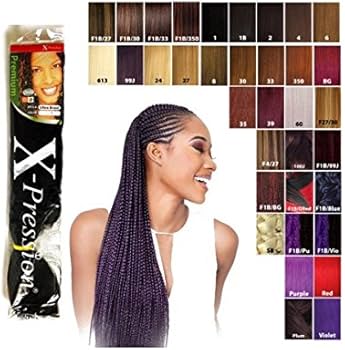 X-Pression Ultra Braid – Flokë Sintetikë për Gërsheta Afrikane 1m — foto 2