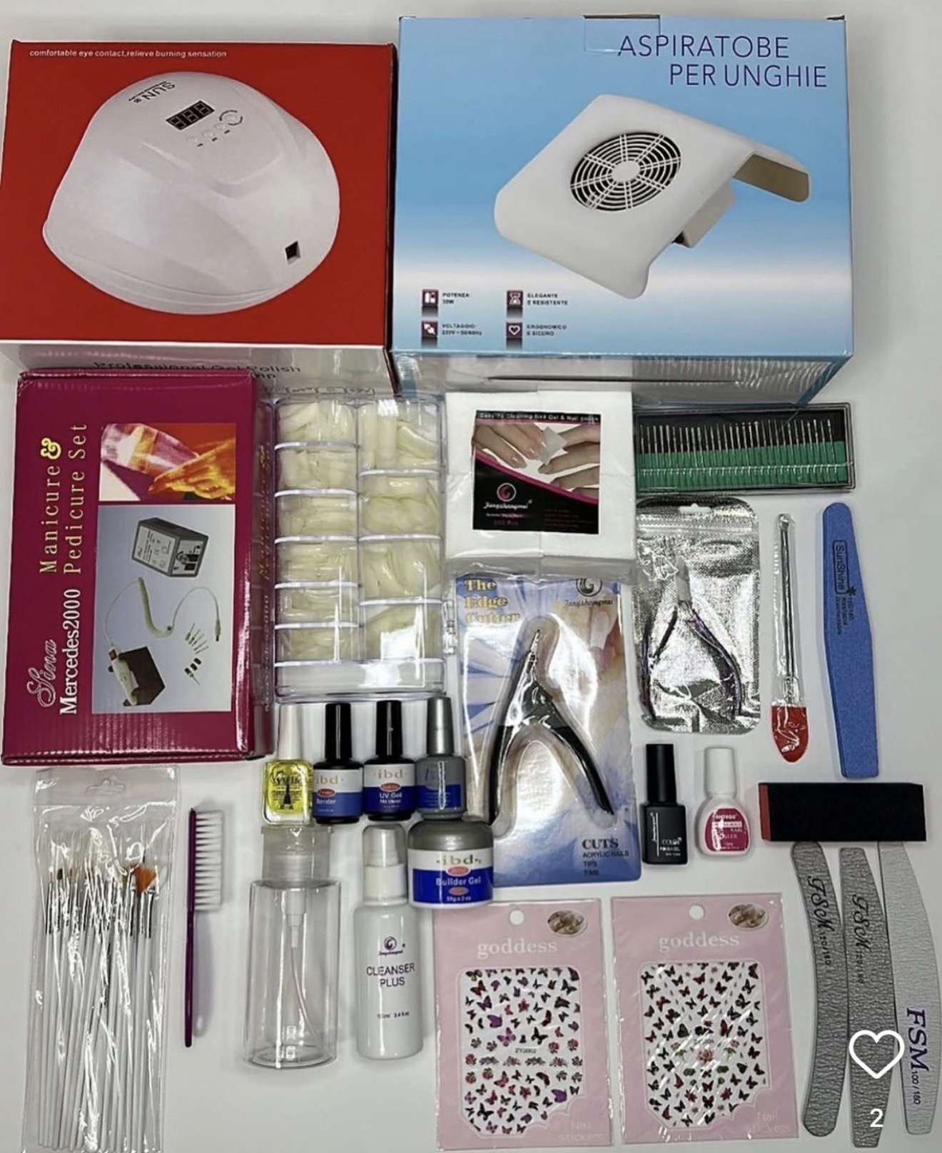 Set Profesional për Fillestarë dhe Sallone Manikyri